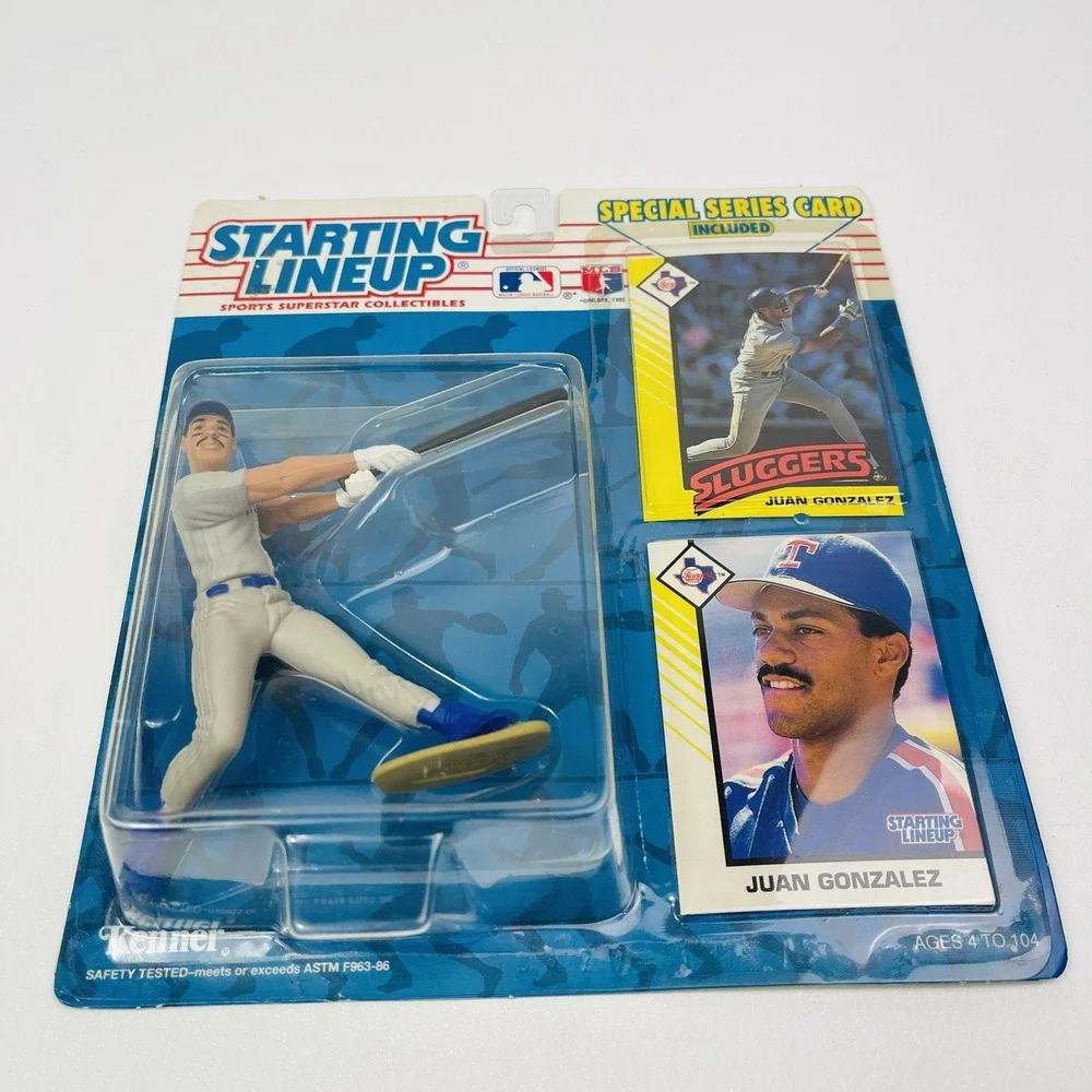 1993 Starting Lineup Juan Gonzalez Texas Rangers Sluggers